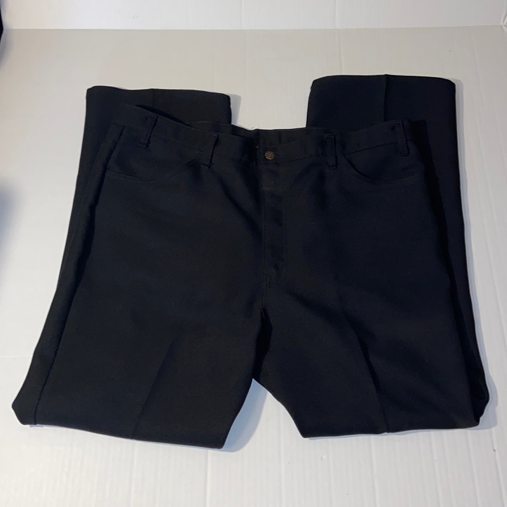 Vintage Levi’s Men’s Size 42 X 30 Black Polyester Pants